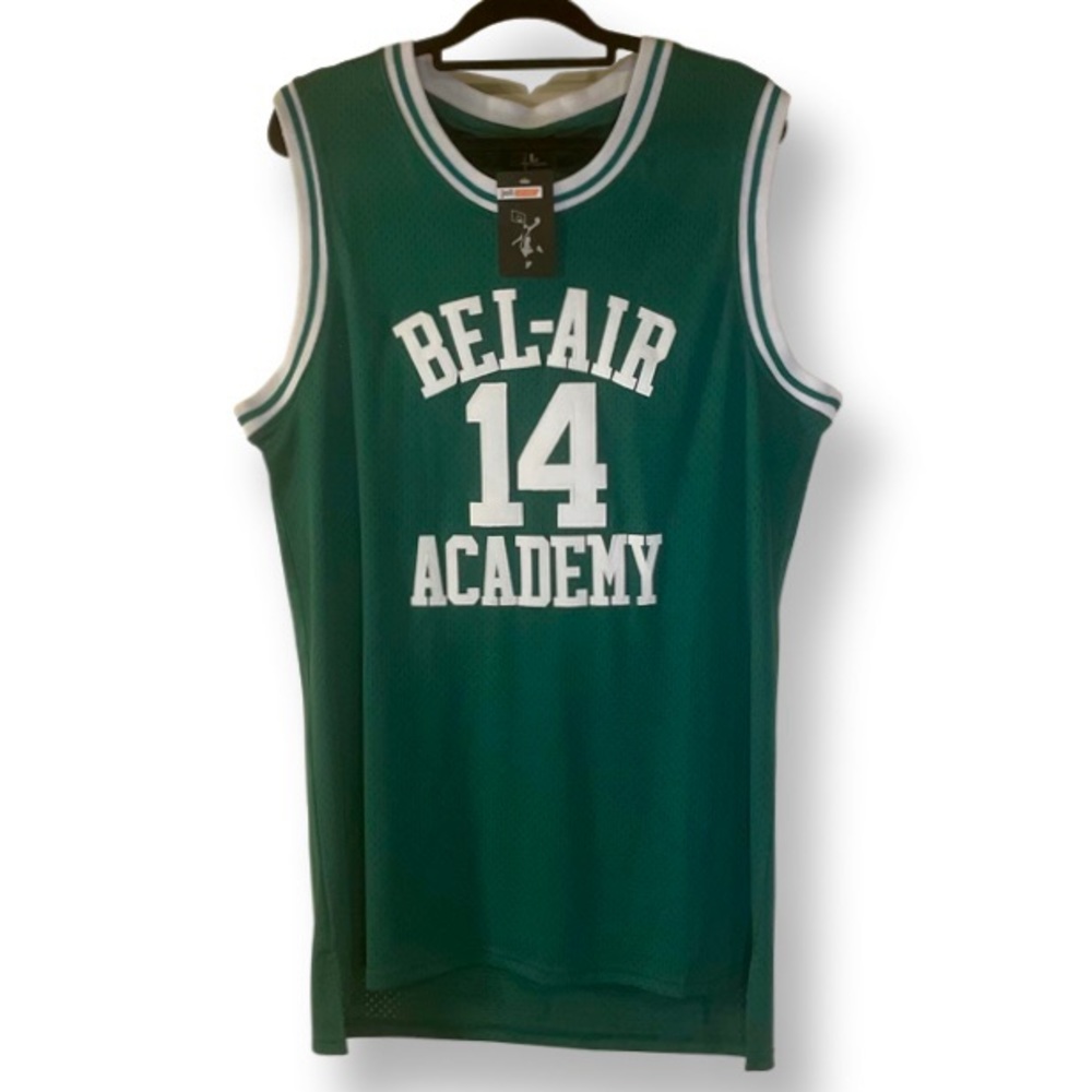 NWT Bel Air Academy, Fresh Prince of Bel-Air, Will Smith Basketball Jersey